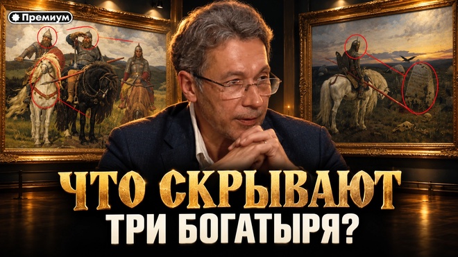Постер к видео Роман Газенко | Что на самом деле зашифровано в «Трёх богатырях»