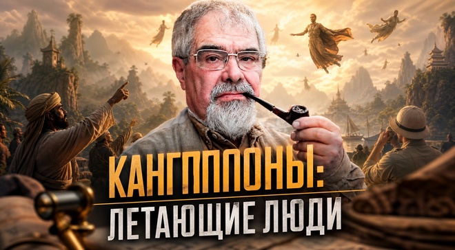 Постер к видео КАНГИПОНЫ: Летающие люди Дальнего Востока | Андрей Буровский