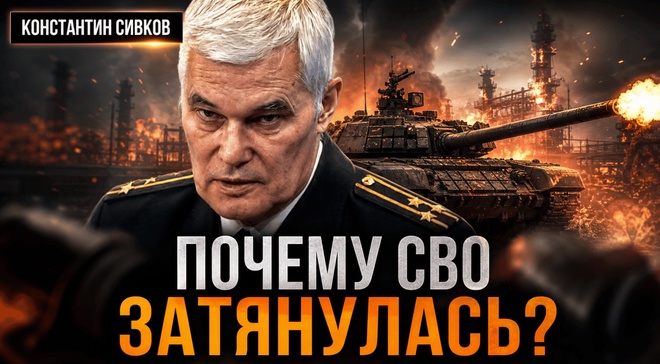 Постер к видео Константин Сивков | ПОЧЕМУ СВО ЗАТЯНУЛАСЬ:  ПРАВДА О СТРАХЕ ЯДЕРНОЙ ВОЙНЫ