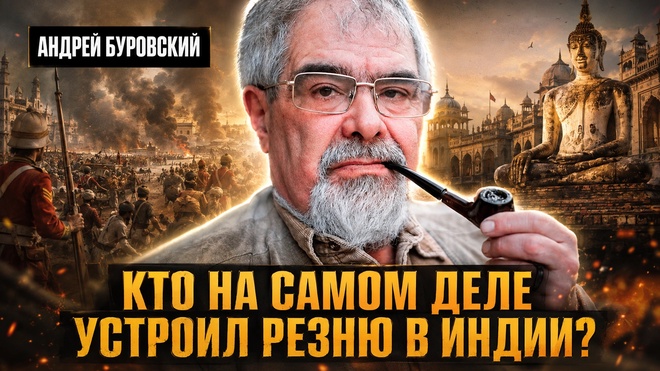 Постер к видео КТО НА САМОМ ДЕЛЕ УСТРОИЛ РЕЗНЮ В ИНДИИ? | Андрей Буровский