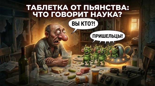 Постер к видео Анатолий Клёсов | Таблетка от пьянства: что говорит наука?