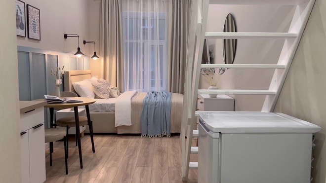 Студия, 20 м², 2/8 этаж